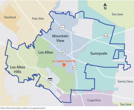 El Camino Healthcare District Map
