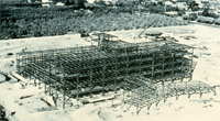 Image of hospital being built.