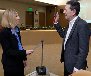 Swearing Ceremony for John Zoglin